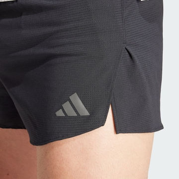 ADIDAS PERFORMANCE Slim fit Sports trousers 'Adizero Gel' in Black