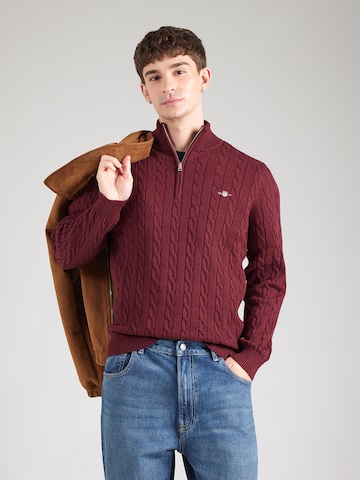 Pull-over GANT en rouge : devant