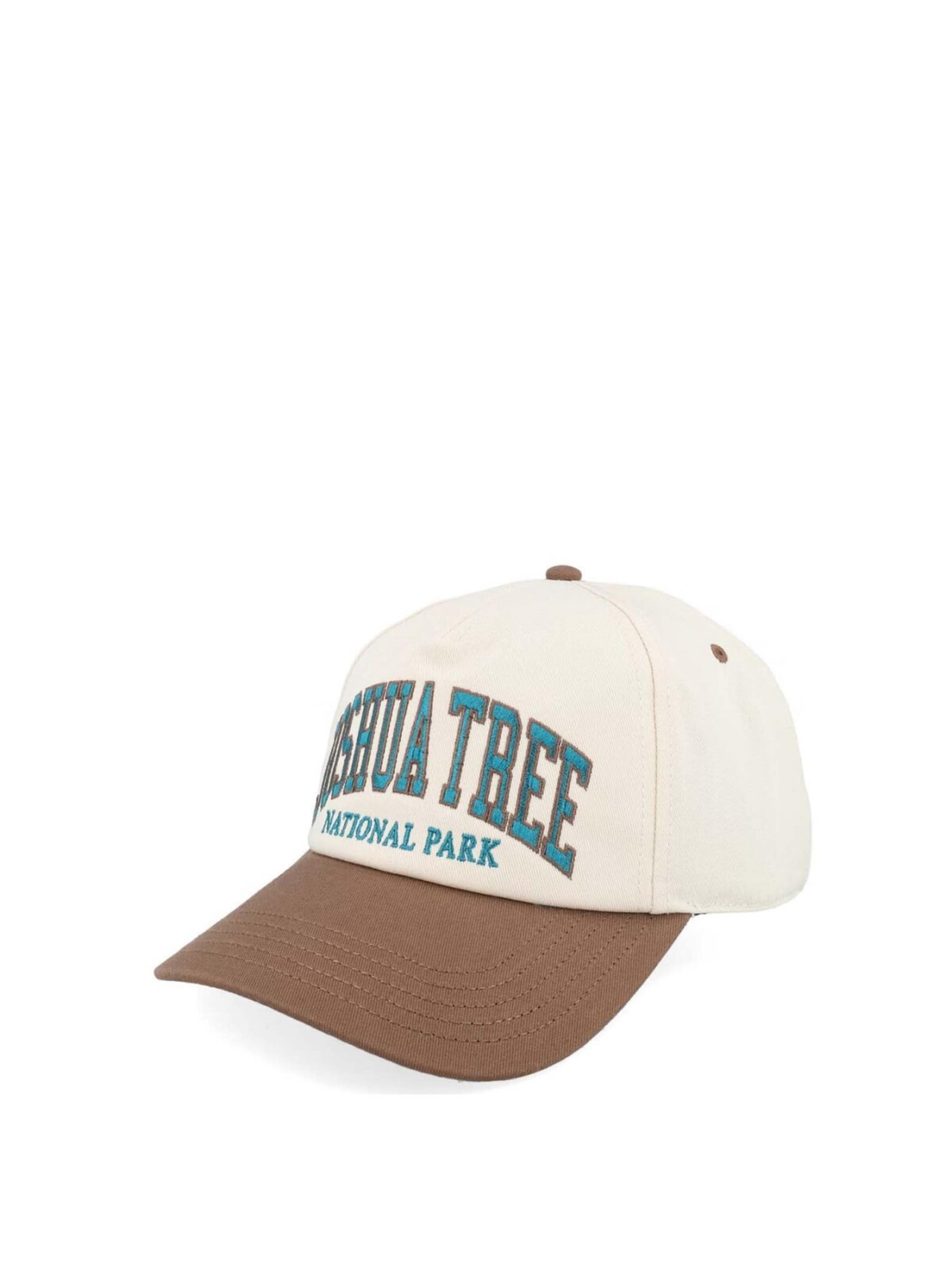 American Needle Cap in Beige: front