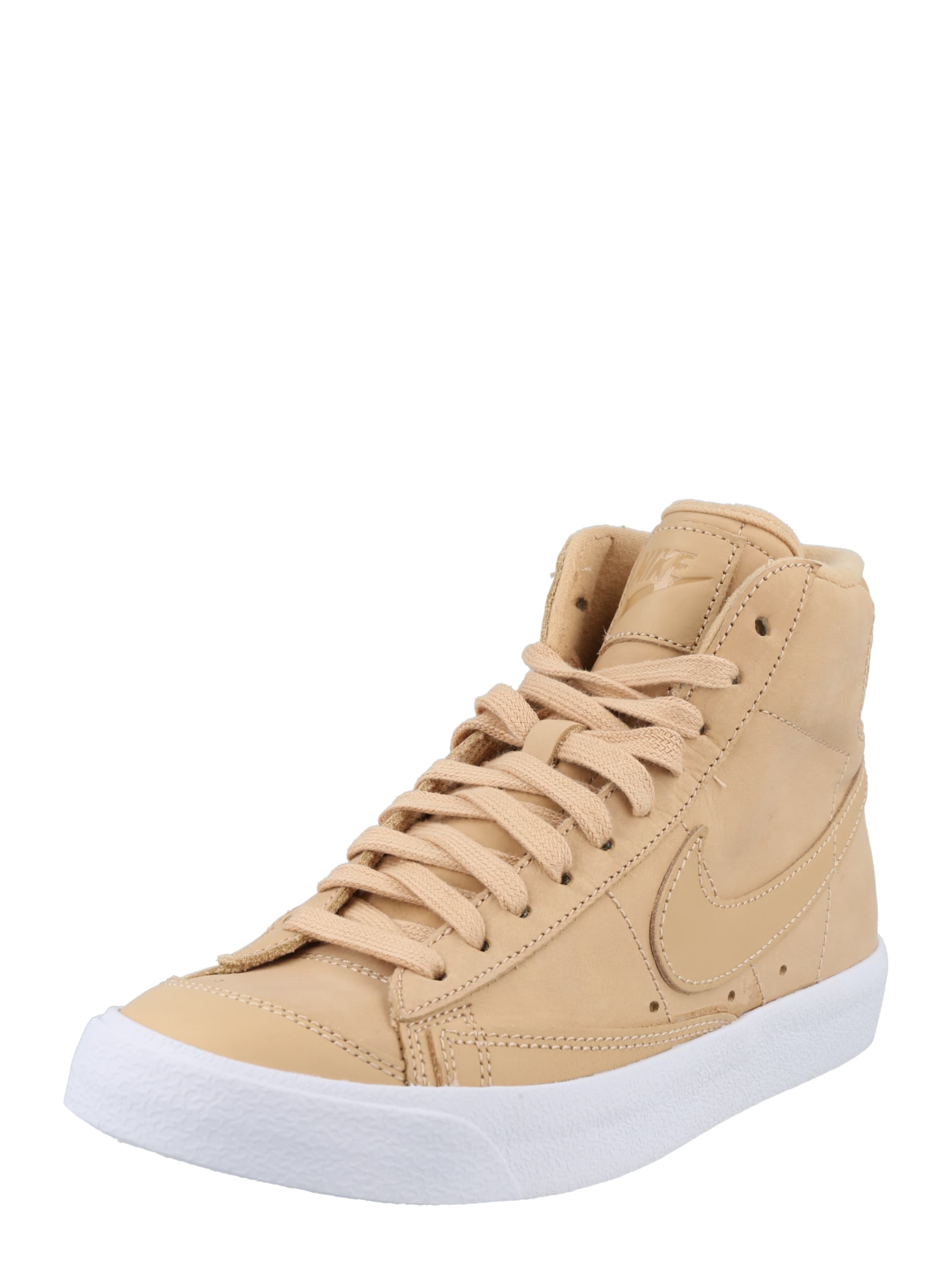 Nike Sportswear - Sapatilhas altas 'Balzer' em bege: frente