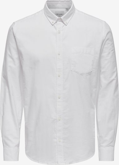 Only & Sons Hemd 'Alvaro' in weiß, Produktansicht