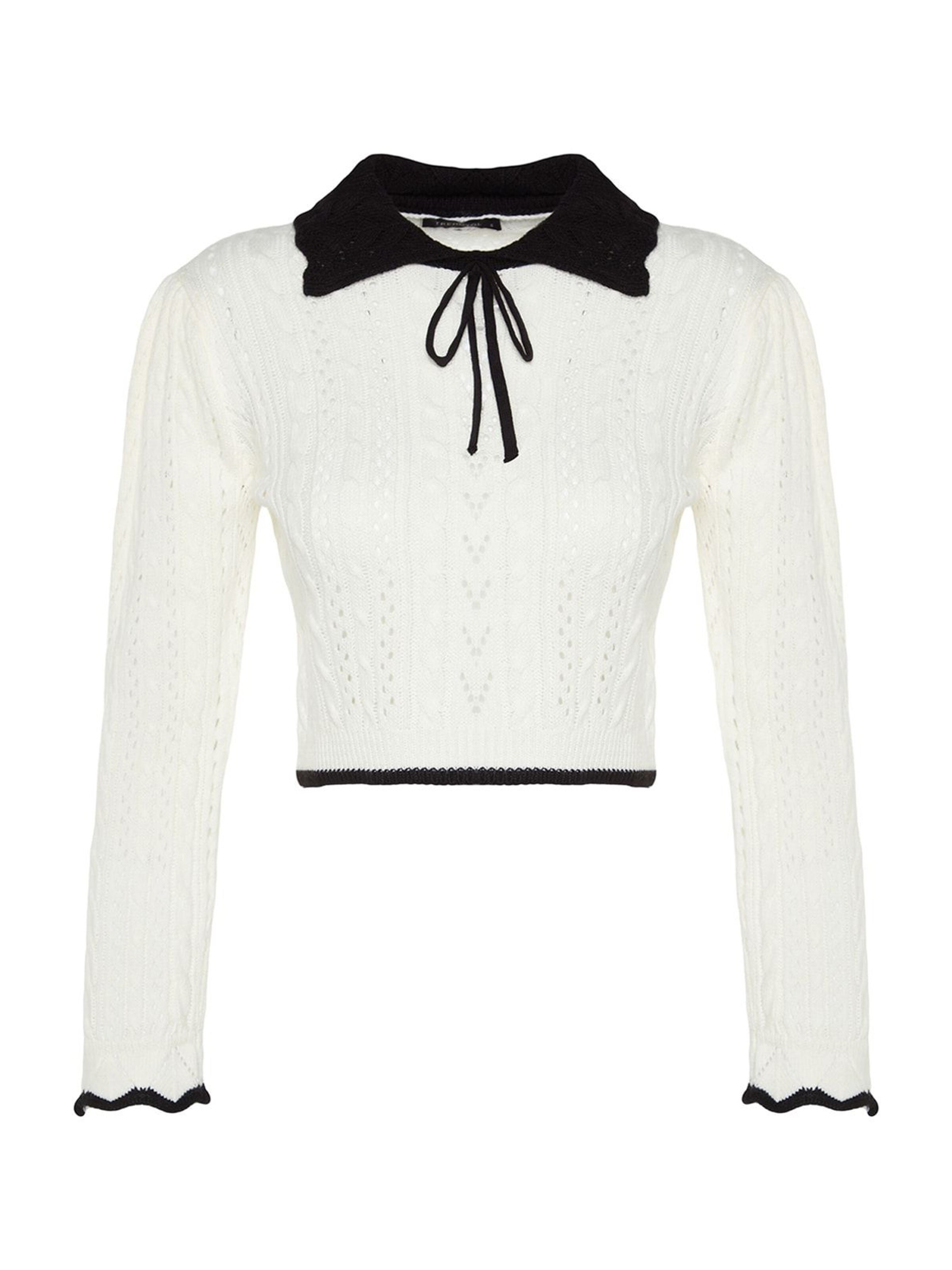 Pull-over Trendyol en beige : devant