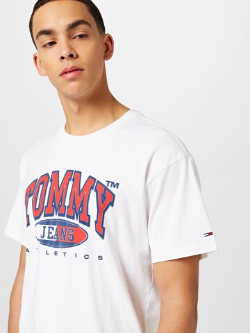 Maglietta 'Essential' di Tommy Jeans in bianco