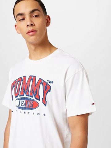 Tommy Jeans Tričko 'Essential' – bílá