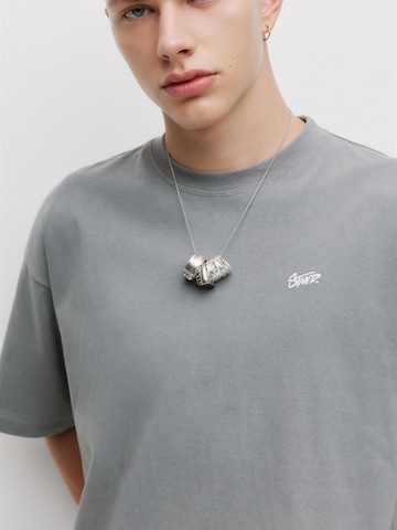 Pull&Bear Koszulka 'STWD' w kolorze niebieski