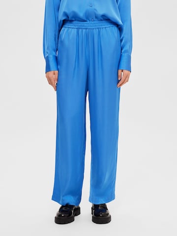 SELECTED FEMME Regular Pants in Blue: front