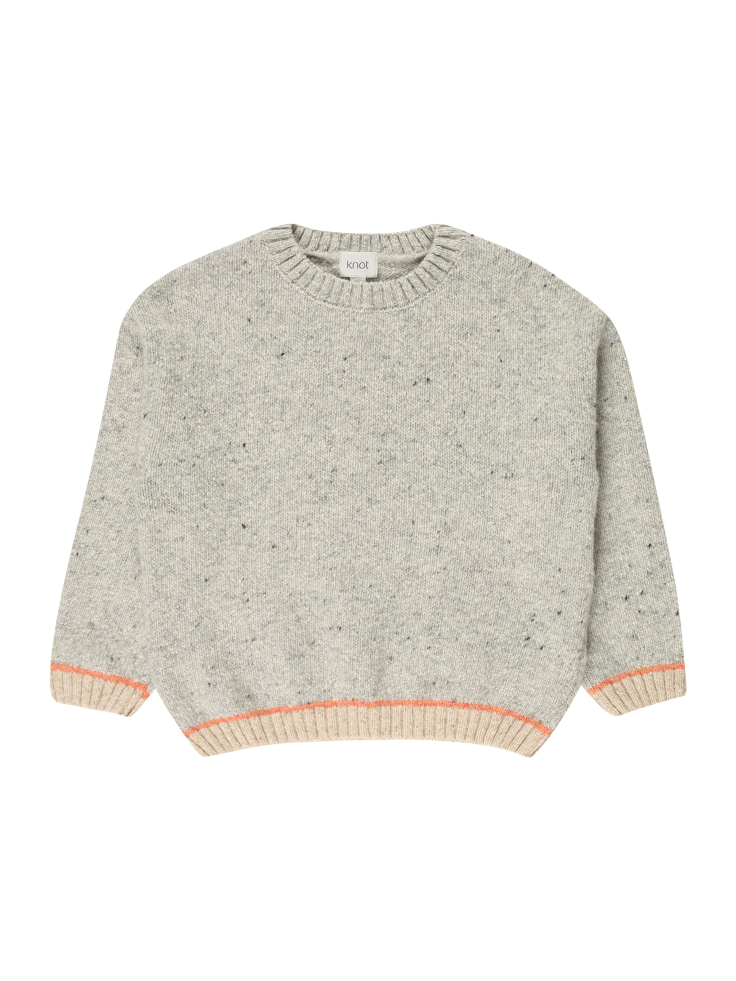 KNOT Sweatshirt 'Cairo' i grå: forside