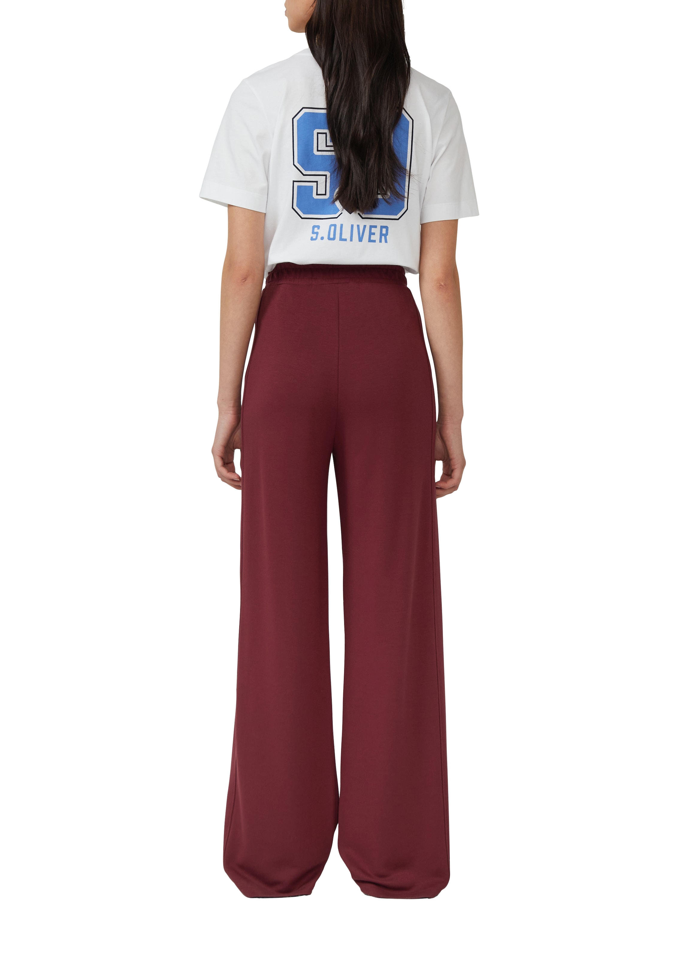 s.Oliver Laiad sääred Püksid, värv punane