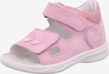 SUPERFIT Sandals 'Polly' in Pink: front