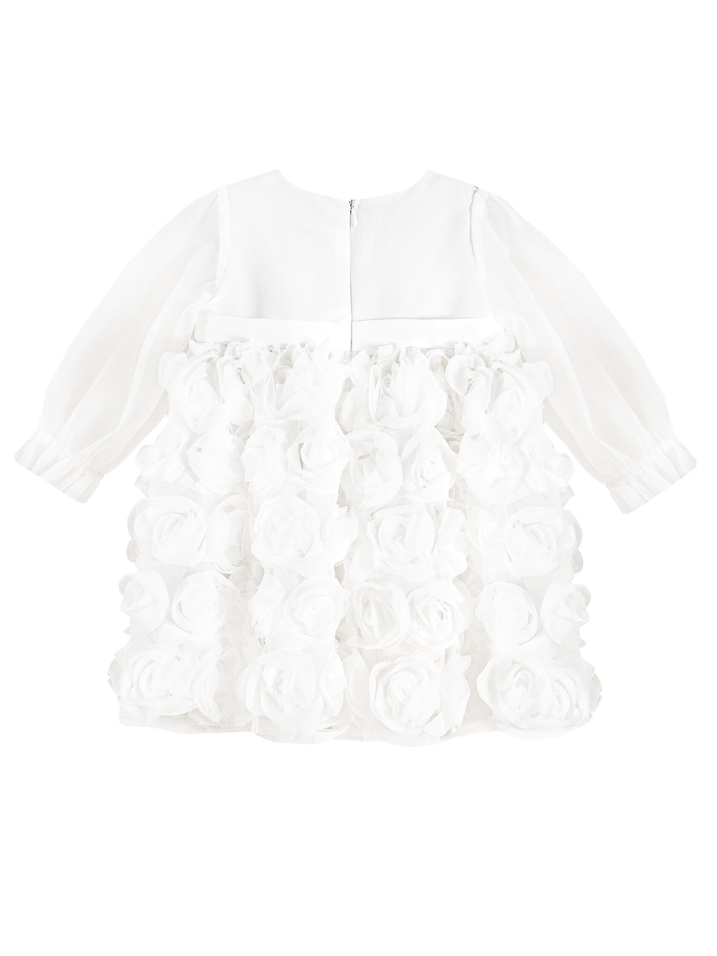 Cool Club Kleid in Weiß: Rückseite