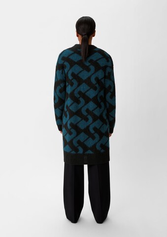 COMMA Strickjacke in Blau