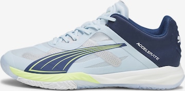 PUMA Athletic Shoes 'Accelerate NITRO SQD' in Blue: front