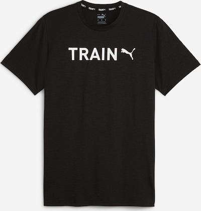 PUMA Camiseta funcional en negro / blanco, Vista del producto