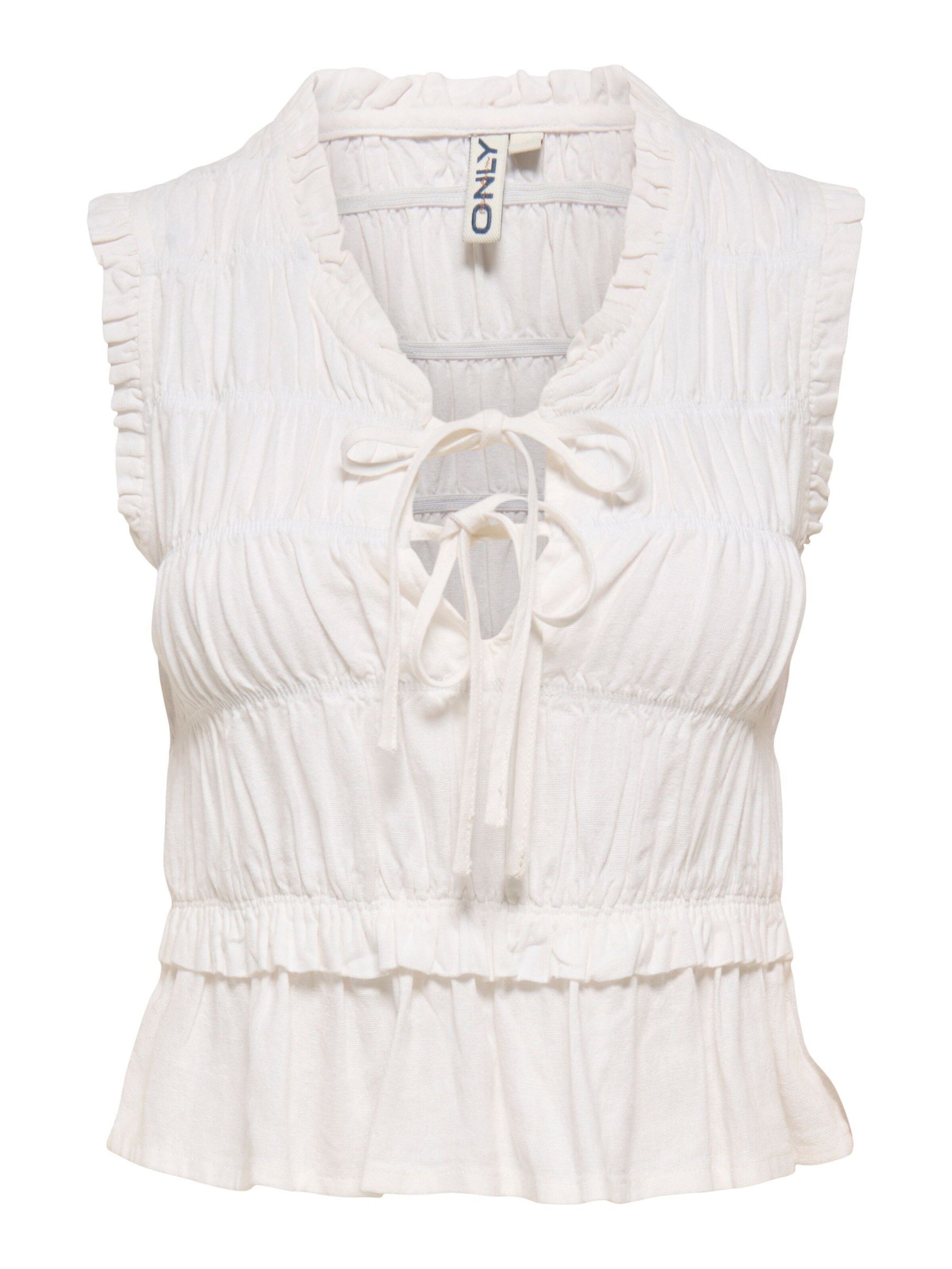 ONLY Bluse 'ONLGoa' i hvid, Produktvisning