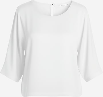 l'amour est bleu Bluse in Weiß: Vorderseite