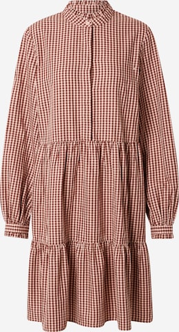 Marc O'Polo DENIM Shirt Dress in Brown: front