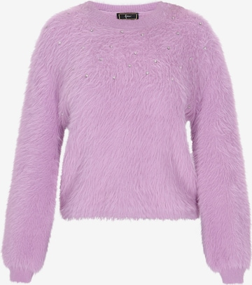 faina Pullover in Lila: Vorderseite