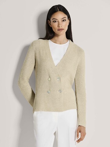 Cardigan MADELEINE en beige : devant