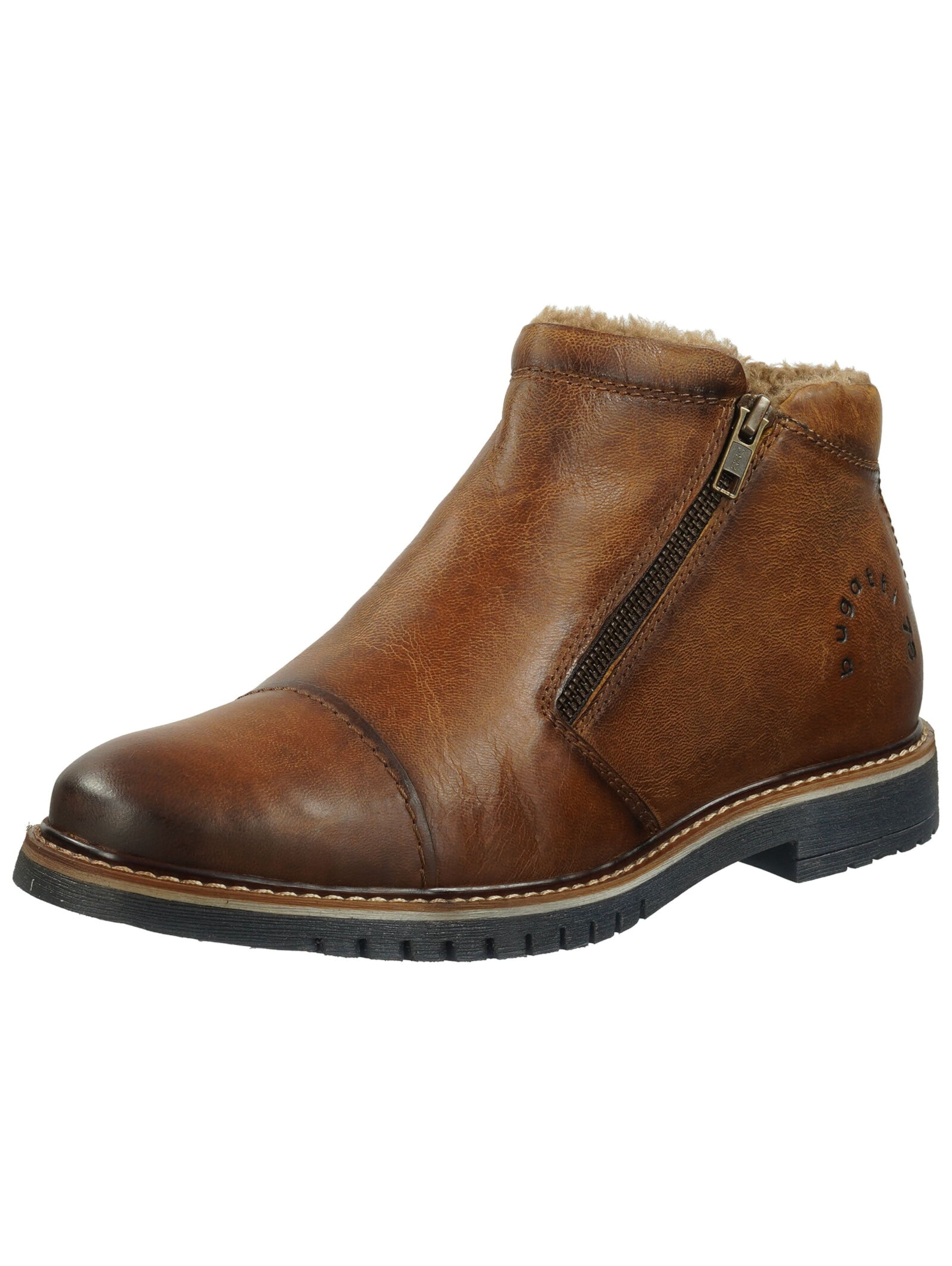 bugatti Boots in Brown: front