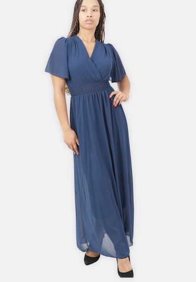 Elara Robe en 40 en bleu marine, Vue avec produit