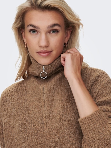 ONLY Sweater 'Baker' in Brown