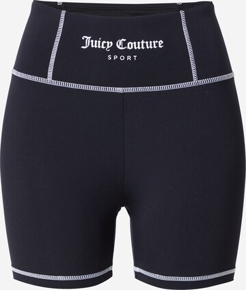 Pantaloni de la Juicy Couture pe negru: față