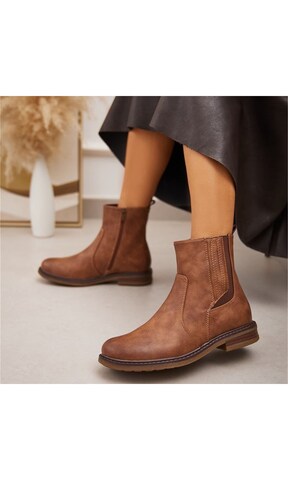 Ital-Design Ankle Boots in Brown