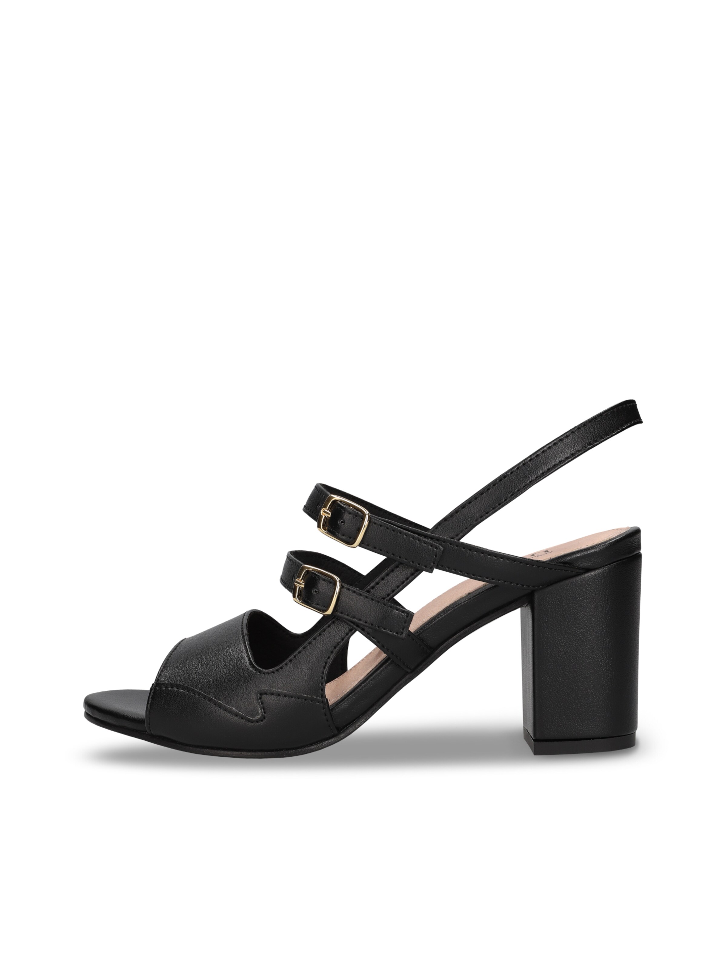 nae Vegan Shoes Sandaal 'Roma' in Zwart: voorkant