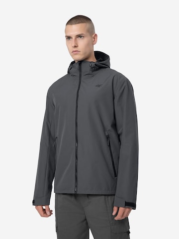 4F Outdoor jacket in Grey: front