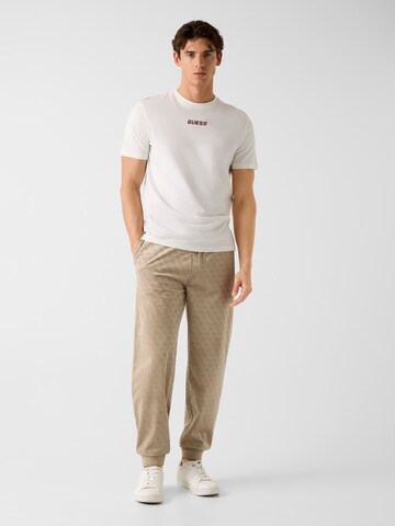 GUESS Tapered Pants in Beige