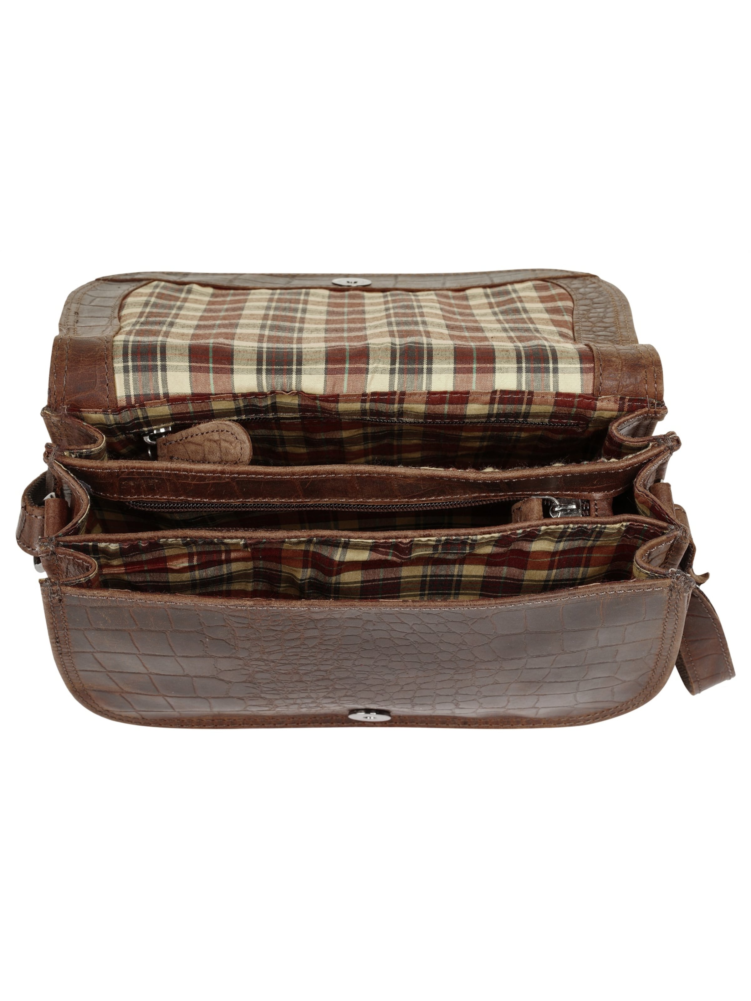 Cluty Crossbody Bag in Brown