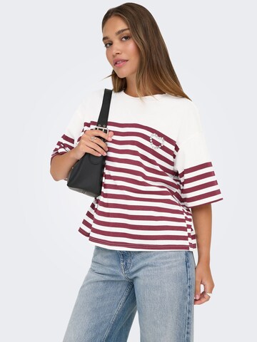 ONLY Shirts 'ONLALIZE' i rød
