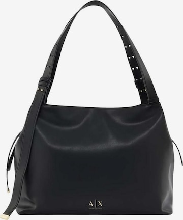 ARMANI EXCHANGE - Bolso de mano 'XW002603 AF19902' en negro: frente