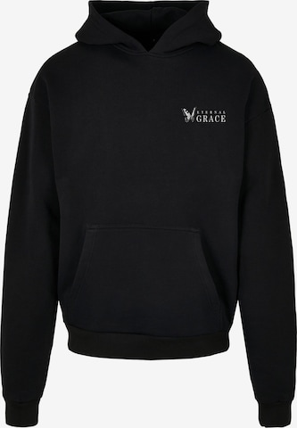 Merchcode Sweatshirt 'Eternal Grace' in Schwarz: Vorderseite