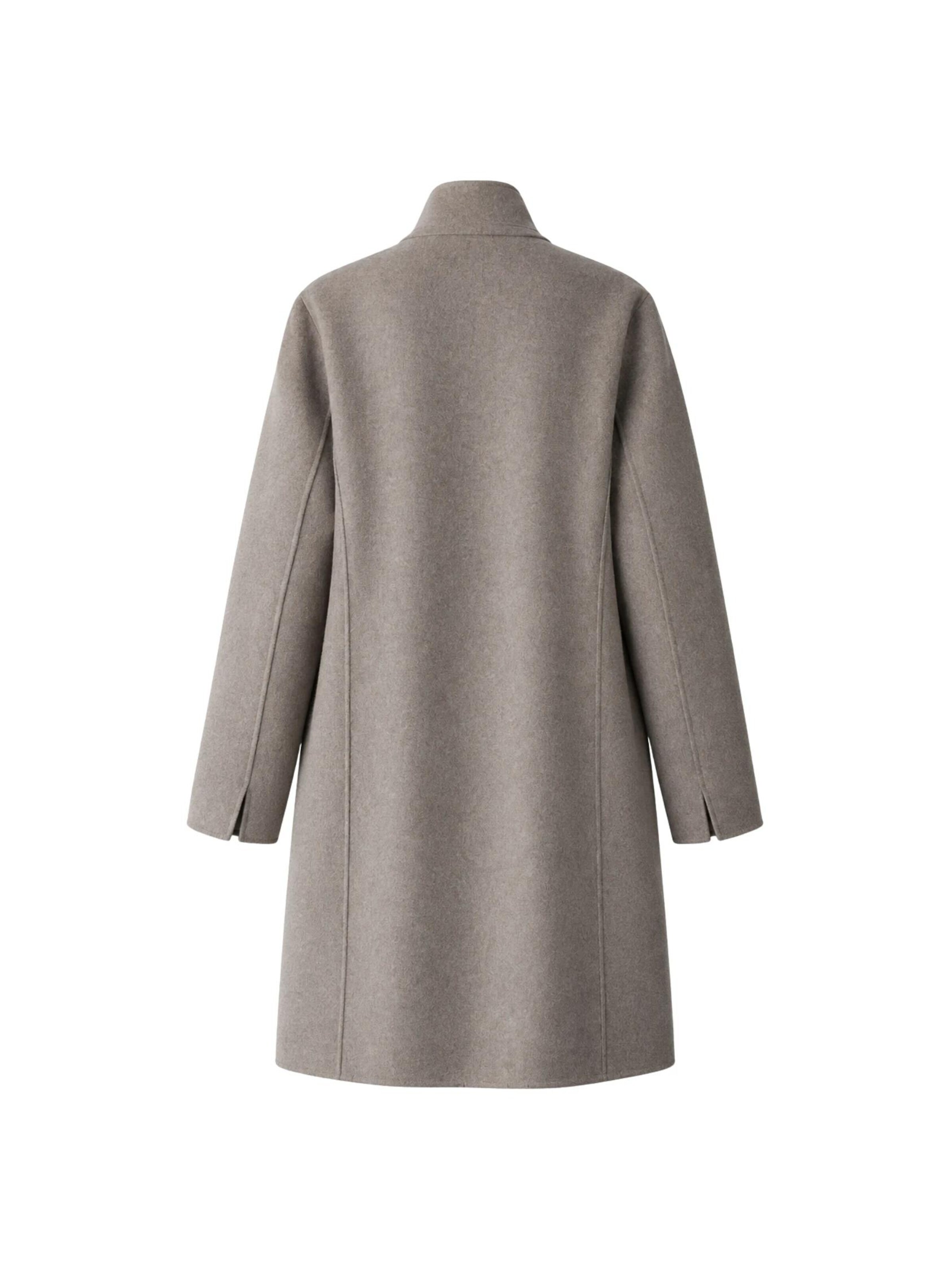 Christine on the clouds - Abrigo de montaña 'AMBER Coat' en gris