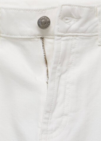 MANGO TEEN Regular Jeans in Weiß