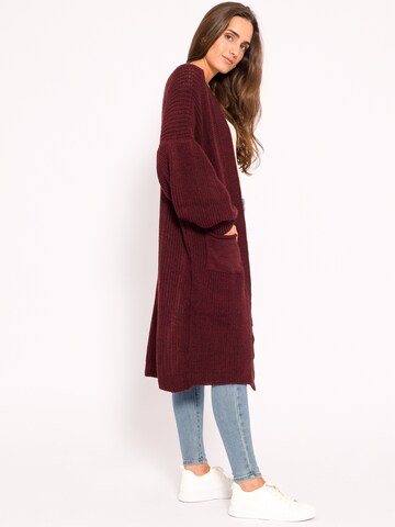 SASSYCLASSY Oversized cardigan in Red