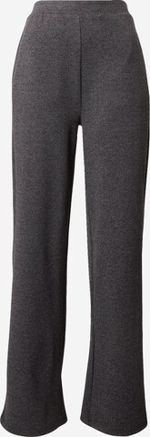 PIECES Regular Trousers 'FALOUA' in Grey: front