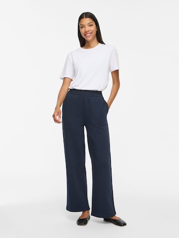 Wide leg Pantaloni 'VIVERA' di VILA in blu: frontale