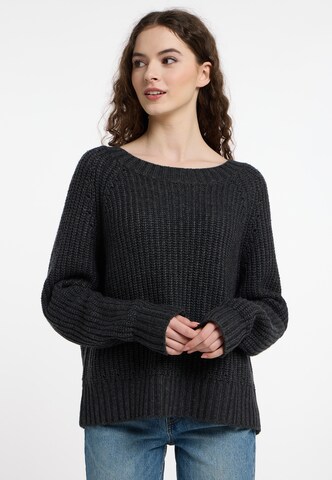 Frieda & Freddies NY Pullover in Grau: Vorderseite