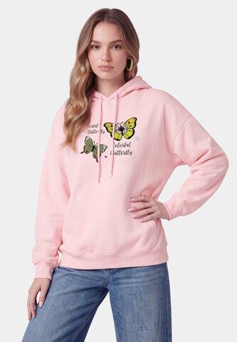 MYMO - Sudadera en rosa: frente