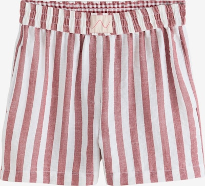 Kelnės iš Next, spalva – nebalintos drobės spalva / rūdžių raudona, Prekių apžvalga