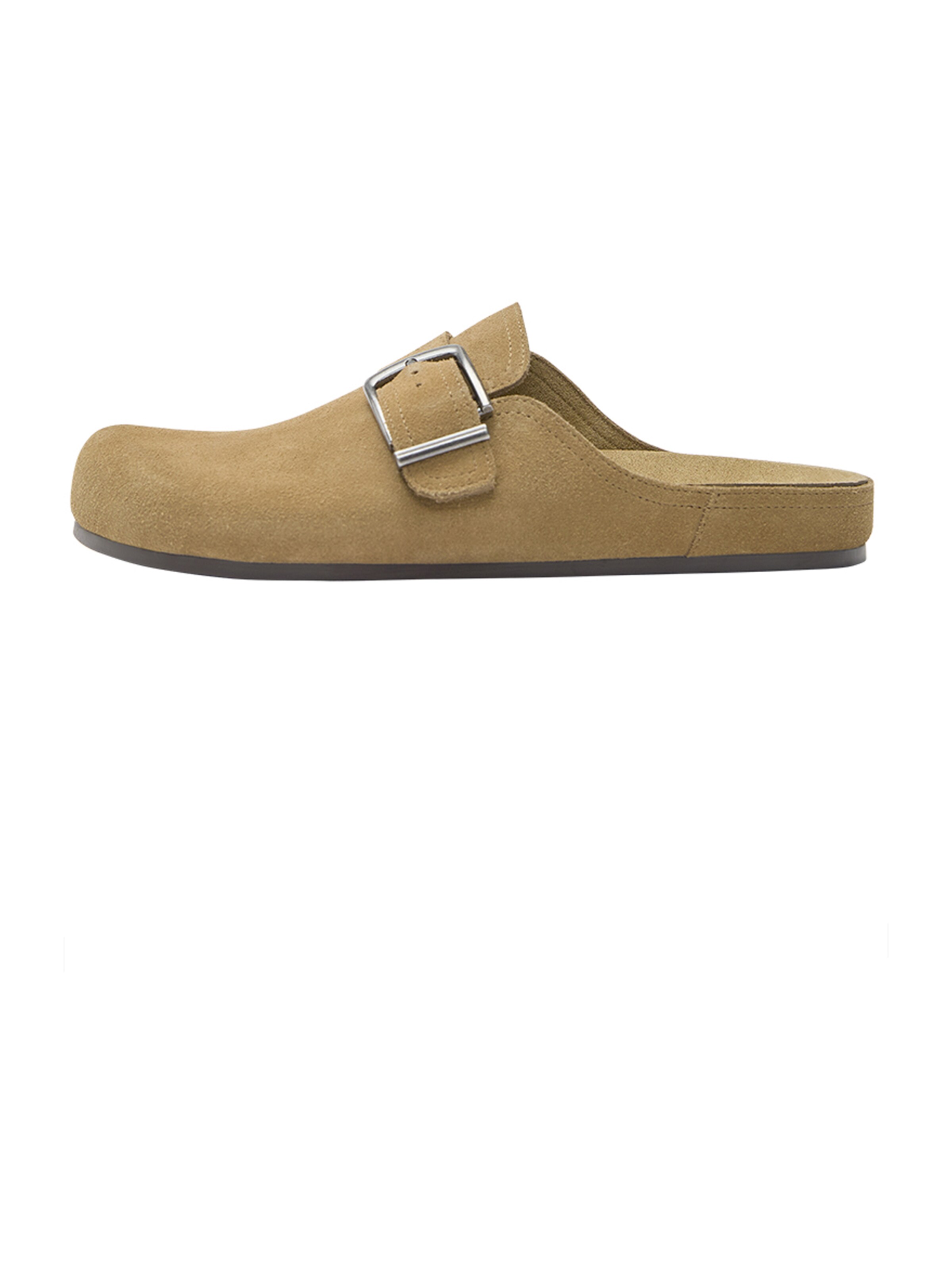 Pull&Bear Nizki natikači | bež barva