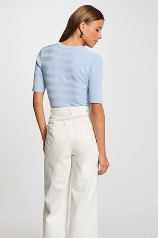 Morgan Sweater 'MENTHE' in Blue
