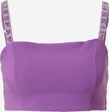 Misspap - Top em roxo: frente