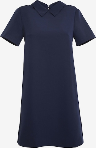 Awesome Apparel Dress in Blue: front