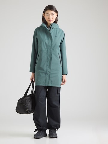 JACK WOLFSKIN Funkčný kabát 'ONERA' - Zelená: predná strana