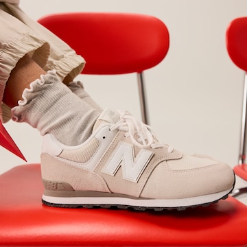 Baskets '574' new balance en blanc