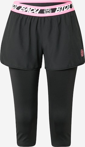 BIDI BADU Regular Workout Pants 'Kara Tech' in Black: front