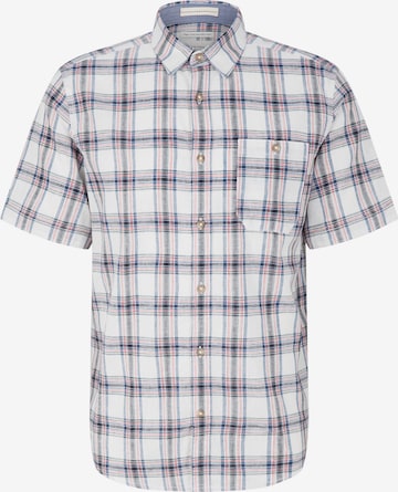 TOM TAILOR Regular fit Button Up Shirt in White: front